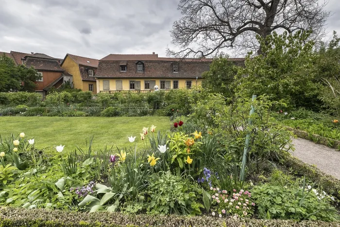 Gerahmter Druck : Goethes Garten, Weimar, Thüringen Gerahmter Druck : Goethes Garten, Weimar, Thüringen