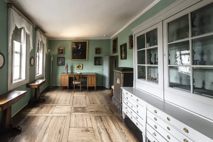 Gerahmter Druck : Goethes Wohnsitz, Weimar. Gerahmter Druck : Goethes Wohnsitz, Weimar.