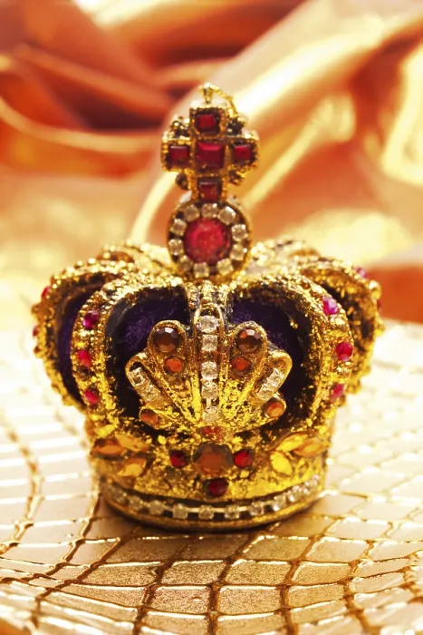 Gerahmter Druck : Goldener Diadem Gerahmter Druck : Goldener Diadem