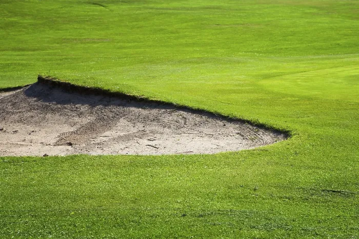 Gerahmter Druck : Golfplatz Gerahmter Druck : Golfplatz