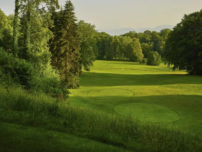 Gerahmter Druck : Golfplatz Gerahmter Druck : Golfplatz