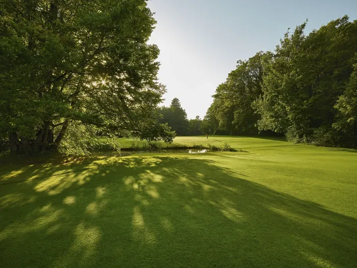 Gerahmter Druck : Golfplatz Gerahmter Druck : Golfplatz