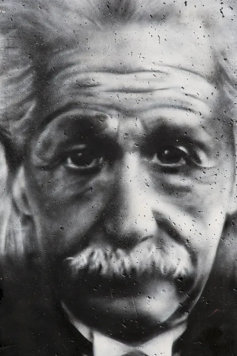 Gerahmter Druck : Graffiti, Porträt von Albert Einstein Berlin Gerahmter Druck : Graffiti, Porträt von Albert Einstein Berlin
