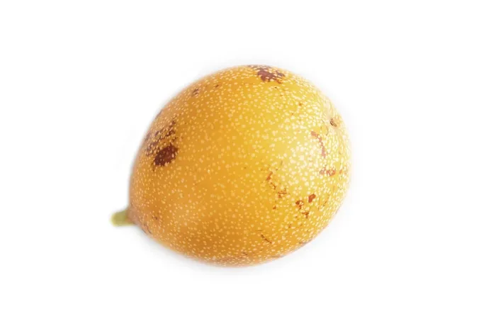 Gerahmter Druck : Granadilla auf weißem Hintergrund Gerahmter Druck : Granadilla auf weißem Hintergrund