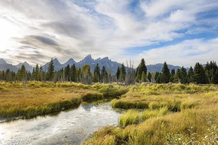 Gerahmter Druck : Bergkette Grand Teton Gerahmter Druck : Bergkette Grand Teton