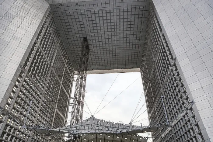 Gerahmter Druck : Die Grande Arche in Paris. Gerahmter Druck : Die Grande Arche in Paris.