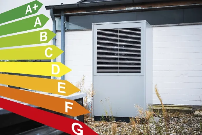 Gerahmter Druck : Bild mit Energieeffizienzklassen Gerahmter Druck : Bild mit Energieeffizienzklassen