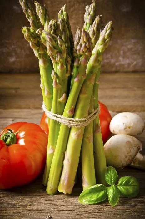 Gerahmter Druck : Grüner Spargel Gerahmter Druck : Grüner Spargel