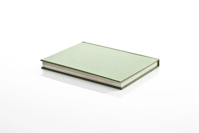 Gerahmter Druck : Grünes Buch Gerahmter Druck : Grünes Buch