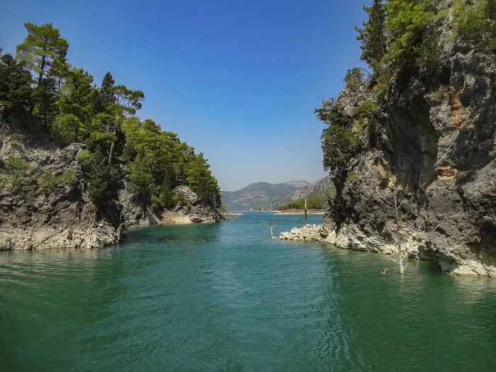 Gerahmter Druck : Grüner Canyon in der Türkei. Gerahmter Druck : Grüner Canyon in der Türkei.