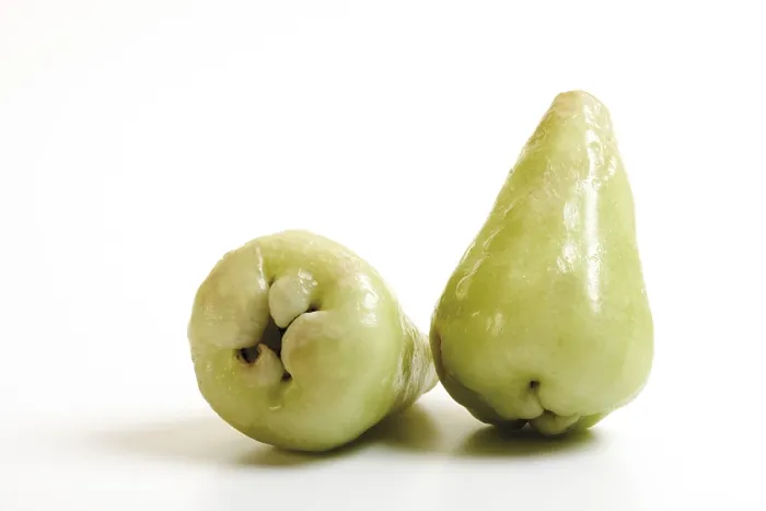 Gerahmter Druck : Grüne Java-Apfel (Syzygium samarangense)