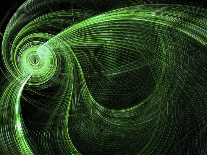 Gerahmter Druck : Grüne Technologie, Hi-Tech- oder Sci-Fi-Hintergrund - abstrakte computer-generierte Bild. Gerahmter Druck : Grüne Technologie, Hi-Tech- oder Sci-Fi-Hintergrund - abstrakte computer-generierte Bild.