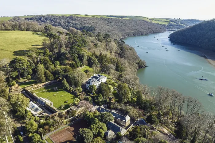 Gerahmter Druck : Greenway und River Dart, Devon Gerahmter Druck : Greenway und River Dart, Devon