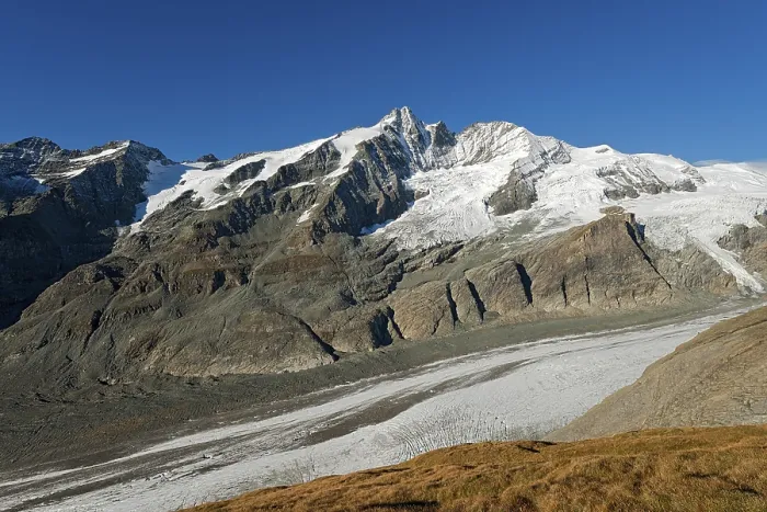 Gerahmter Druck : Großglockner und Pasterze-Gletscher Gerahmter Druck : Großglockner und Pasterze-Gletscher