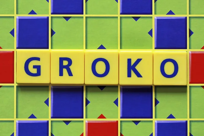 Gerahmter Druck : GROKO Gerahmter Druck : GROKO