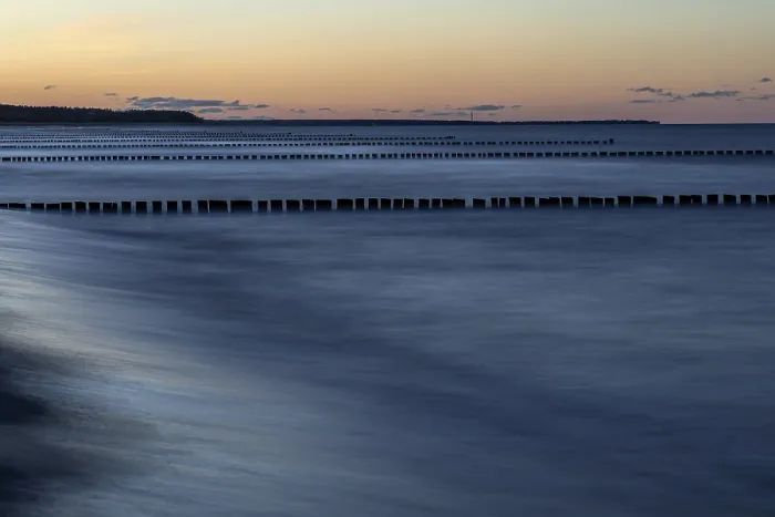 Gerahmter Druck : Groothing im Meer, Sonnenuntergang, lange Belichtungszeit. Gerahmter Druck : Groothing im Meer, Sonnenuntergang, lange Belichtungszeit.