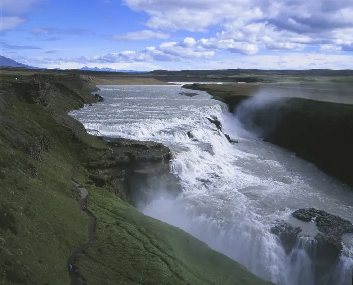 Gerahmter Druck : Gullfoss, Insel Gerahmter Druck : Gullfoss, Insel