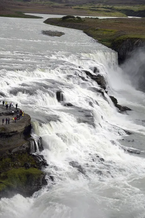 Gerahmter Druck : Gullfoss, Island Gerahmter Druck : Gullfoss, Island
