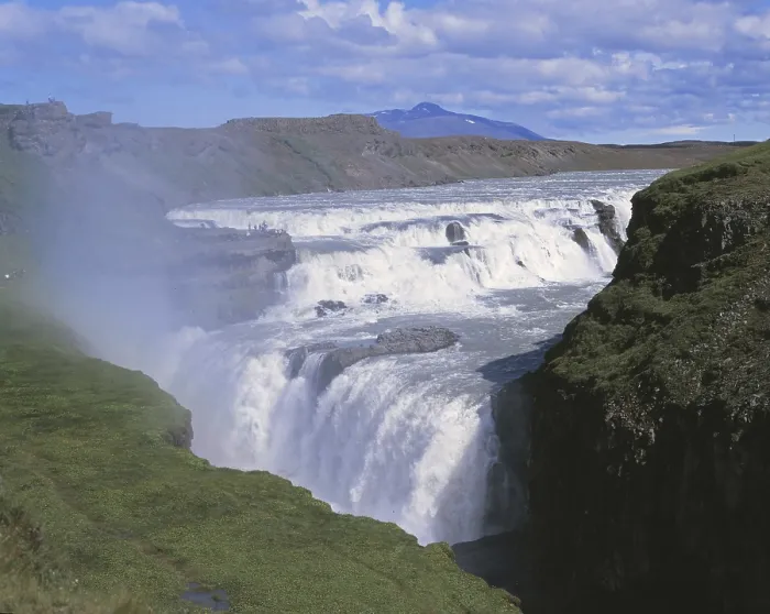 Gerahmter Druck : Gullfoss, Insel Gerahmter Druck : Gullfoss, Insel