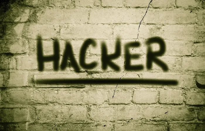 Gerahmter Druck : Hacker-Konzept Gerahmter Druck : Hacker-Konzept
