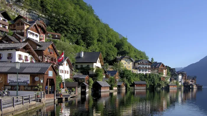 Gerahmter Druck : Hallstatt Gerahmter Druck : Hallstatt