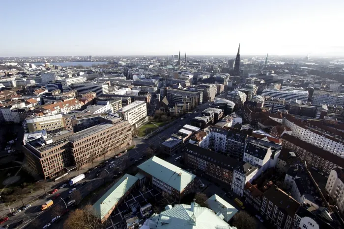 Gerahmter Druck : Hamburg Gerahmter Druck : Hamburg
