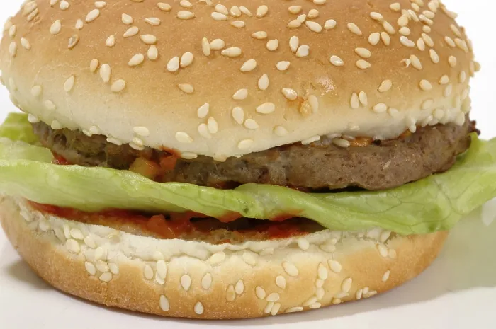 Gerahmter Druck : Hamburger Gerahmter Druck : Hamburger