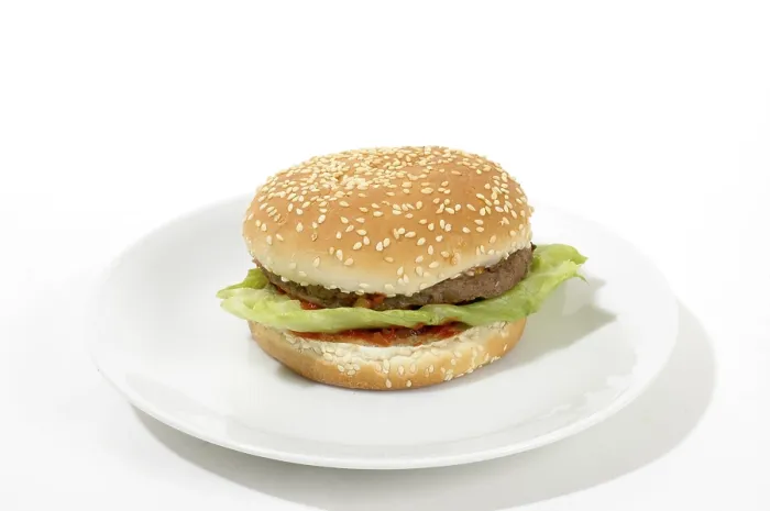 Gerahmter Druck : Hamburger Gerahmter Druck : Hamburger