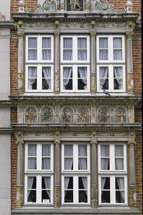 Gerahmter Druck : Hameln, Fachwerkhaus Gerahmter Druck : Hameln, Fachwerkhaus