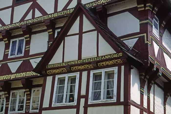 Gerahmter Druck : Hameln, Fachwerkhäuser Gerahmter Druck : Hameln, Fachwerkhäuser