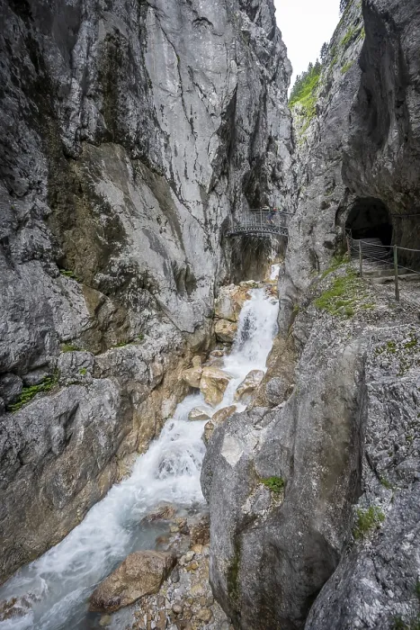 Gerahmter Druck : Bach im Hammersbach-Tal Gerahmter Druck : Bach im Hammersbach-Tal