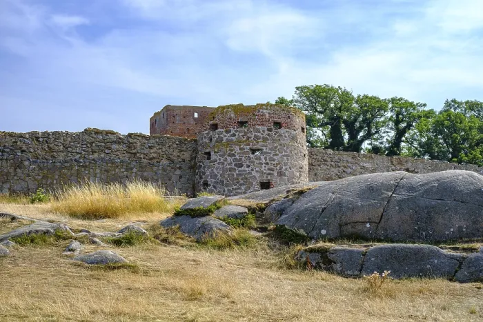 Gerahmter Druck : Hammershus Schloss Gerahmter Druck : Hammershus Schloss