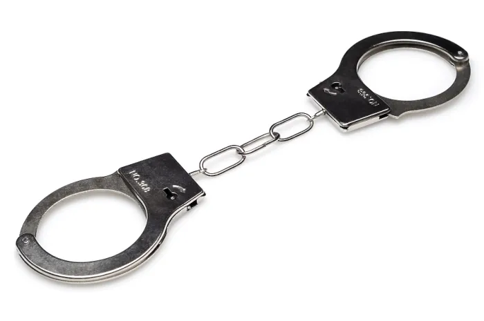 Gerahmter Druck : Handcuffs
