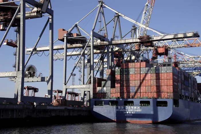 Gerahmter Druck : Hafen Hamburg Gerahmter Druck : Hafen Hamburg