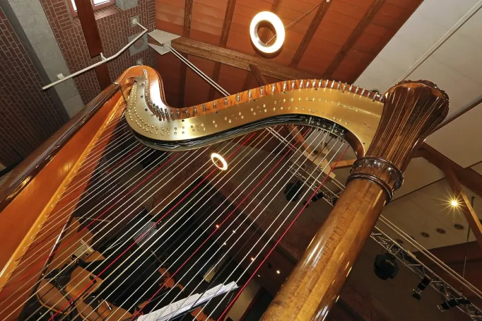 Gerahmter Druck : Harp Gerahmter Druck : Harp