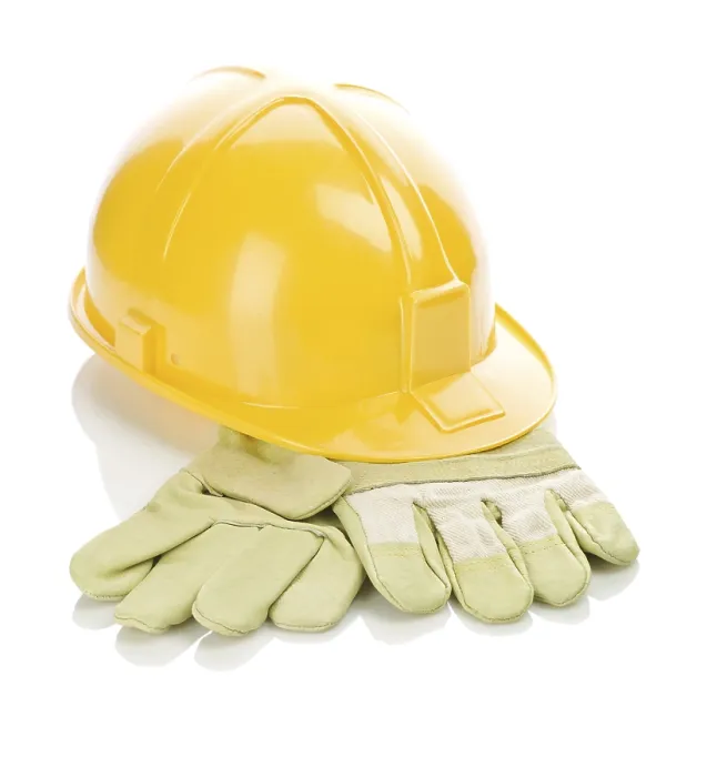 Gerahmter Druck : Helm auf Handschuhe Gerahmter Druck : Helm auf Handschuhe
