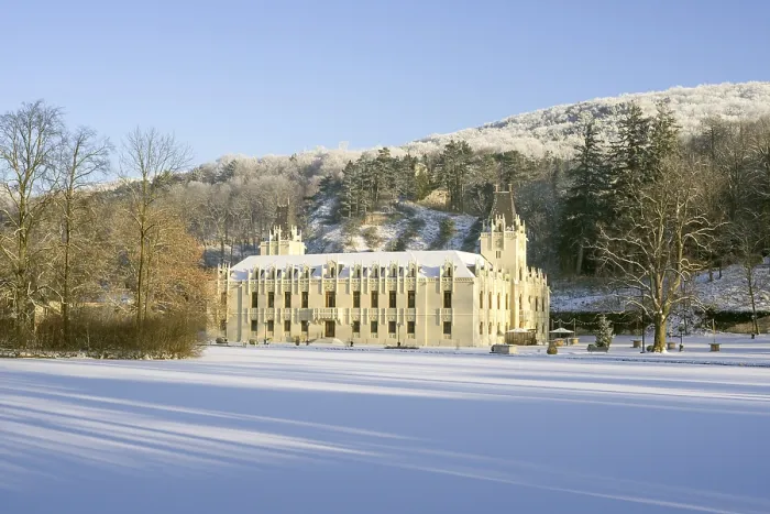 Gerahmter Druck : Schloss Hernstein im Winter, Hernstein Gerahmter Druck : Schloss Hernstein im Winter, Hernstein