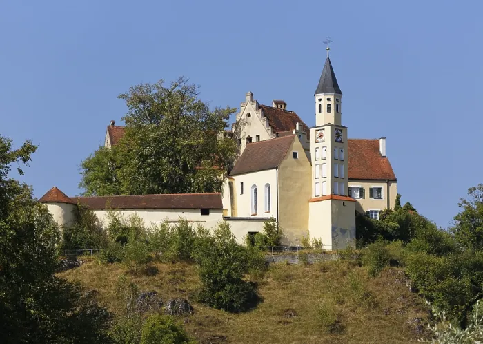Gerahmter Druck : Schloss Hexenagger, Altmannstein Gerahmter Druck : Schloss Hexenagger, Altmannstein