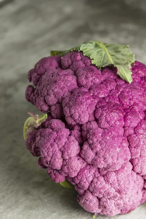 Gerahmter Druck : Hoher Winkel rosa Blumenkohl Nahansicht Gerahmter Druck : Hoher Winkel rosa Blumenkohl Nahansicht