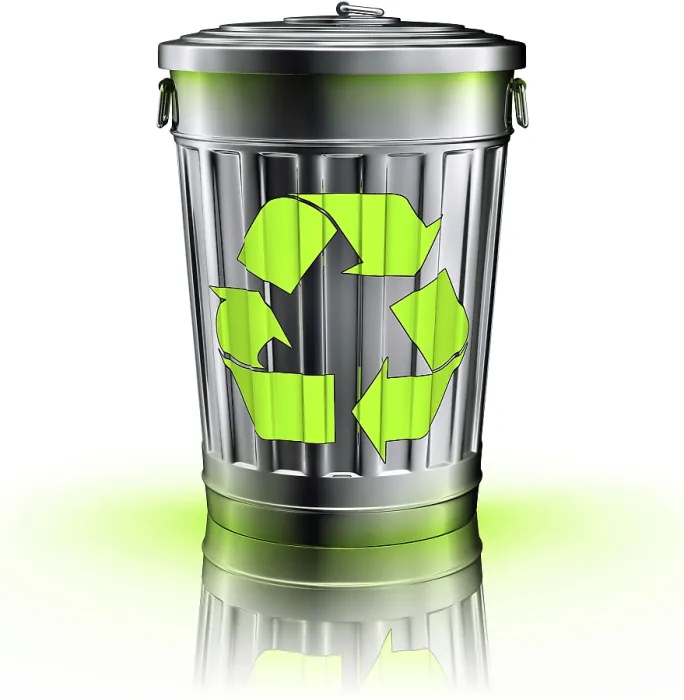 Gerahmter Druck : Hohe Auflösung 3D-Rendern eines Recycling-Konzepts. Gerahmter Druck : Hohe Auflösung 3D-Rendern eines Recycling-Konzepts.