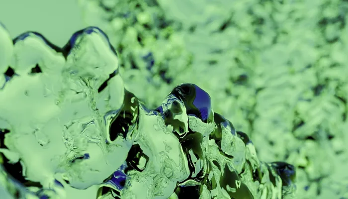 Gerahmter Druck : Hohe Auflösung-Bild, das eine lebendige grüne 3D-Liquidsimulation mit feiner Details und dynamischer Strömung zeigt. Gerahmter Druck : Hohe Auflösung-Bild, das eine lebendige grüne 3D-Liquidsimulation mit feiner Details und dynamischer Strömung zeigt.