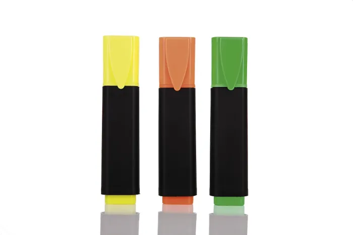 Gerahmter Druck : Highlighter Gerahmter Druck : Highlighter