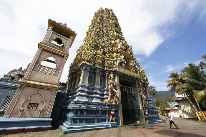 Gerahmter Druck : Hindu Sri Muthumariamman-Tempel Gerahmter Druck : Hindu Sri Muthumariamman-Tempel
