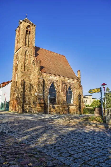 Gerahmter Druck : Ehemalige Heilgeistkapelle, Gartz Oder Gerahmter Druck : Ehemalige Heilgeistkapelle, Gartz Oder