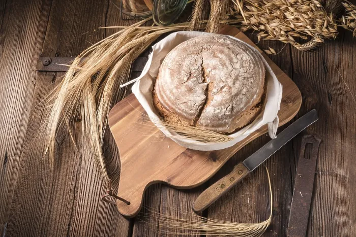 Gerahmter Druck : Hausgemachter Brot Gerahmter Druck : Hausgemachter Brot