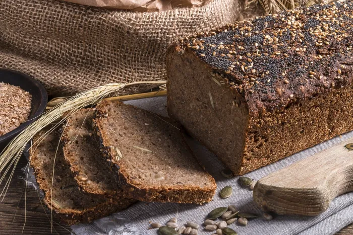 Gerahmter Druck : Hausgemachter Vollkornbrot Gerahmter Druck : Hausgemachter Vollkornbrot