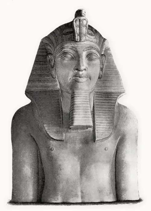 Gerahmter Druck : Horemheb war der letzte Pharao des 18. Dynastie Ägyptens. Gerahmter Druck : Horemheb war der letzte Pharao des 18. Dynastie Ägyptens.