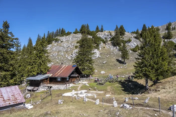 Gerahmter Druck : Hubertushütte am Breitenstein Gerahmter Druck : Hubertushütte am Breitenstein