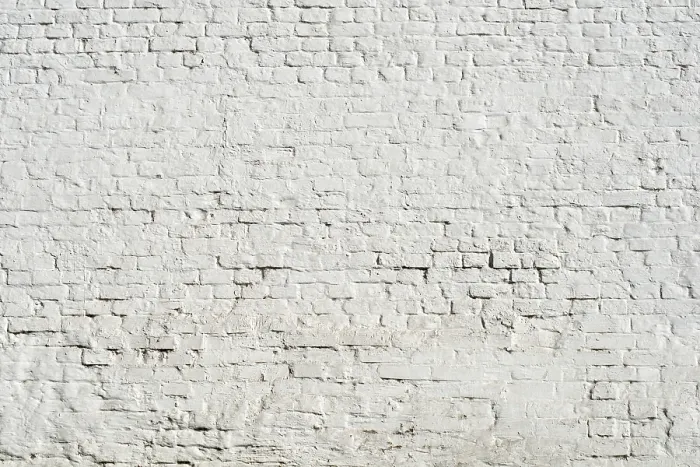 Gerahmter Druck : Großes Mauer-Muster gemalt mit weiß. Gerahmter Druck : Großes Mauer-Muster gemalt mit weiß.