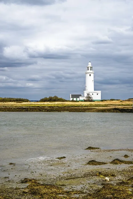 Gerahmter Druck : Hurst Point Leuchtturm und Hurst Castle Gerahmter Druck : Hurst Point Leuchtturm und Hurst Castle